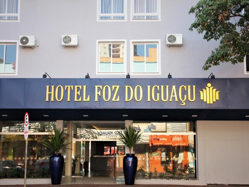 Foto da Fachada do Hotel Foz do Iguaçu.