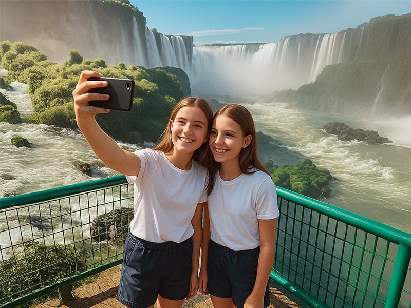 viagem escolar para Foz do Iguaçu