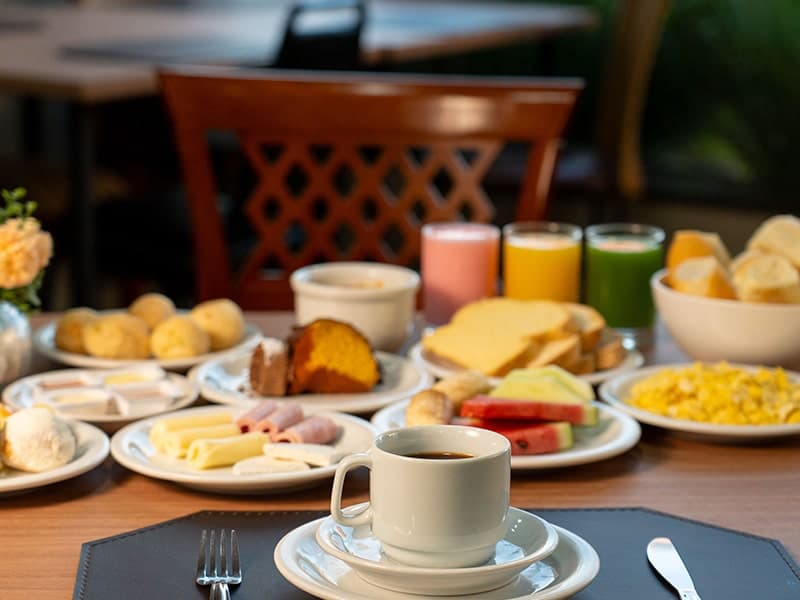 hotel com café da manhã em Foz
